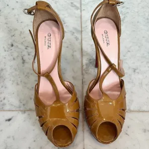 Guja Italian Leather Heels - NWOT