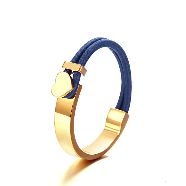 Half Hook Heart Bracelet