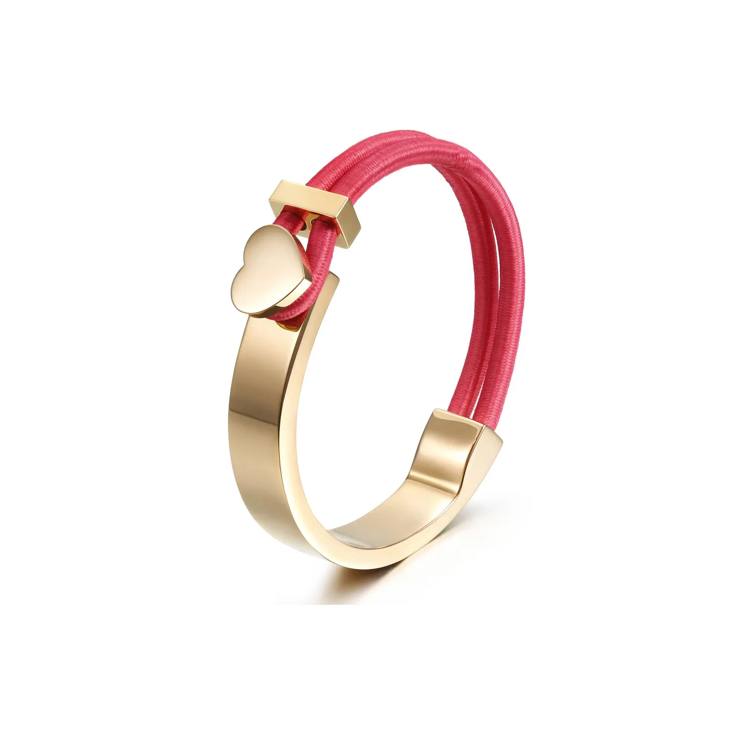 Half Hook Heart Bracelet