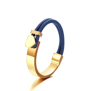 Half Hook Heart Bracelet