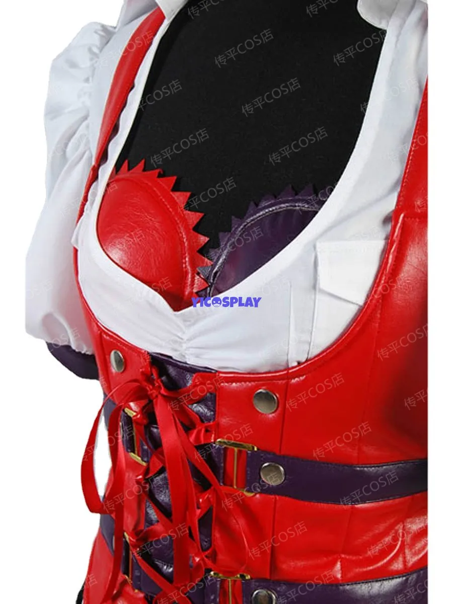 Harley Nurse Cosplay Costume Halloween Outfit