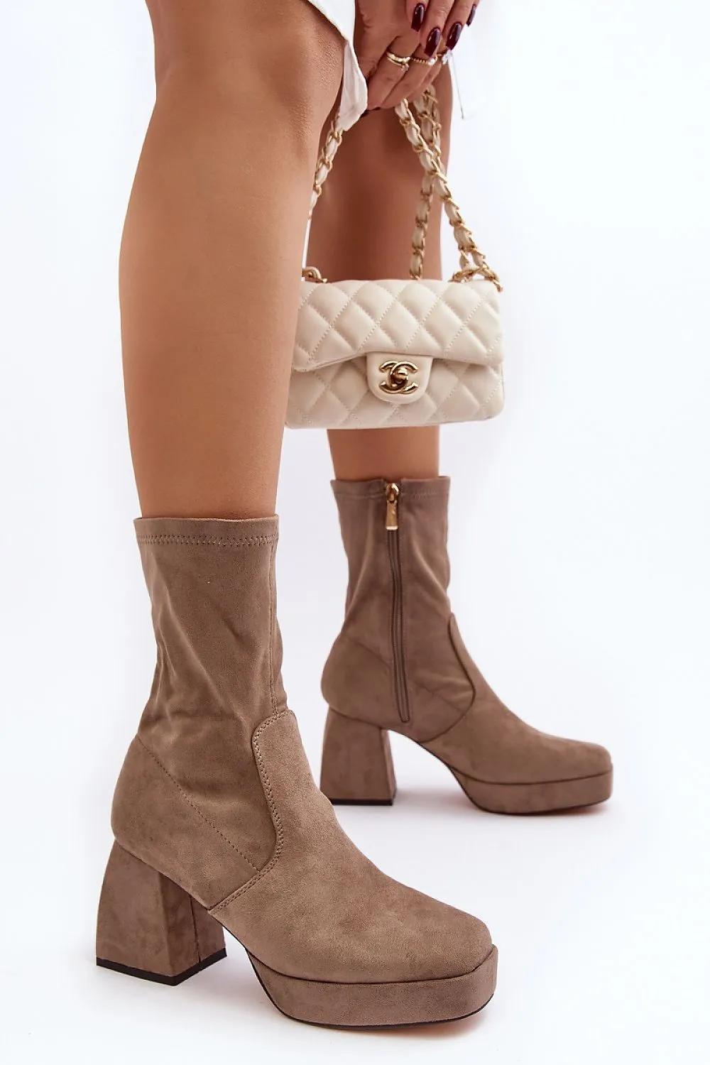 Heel boots