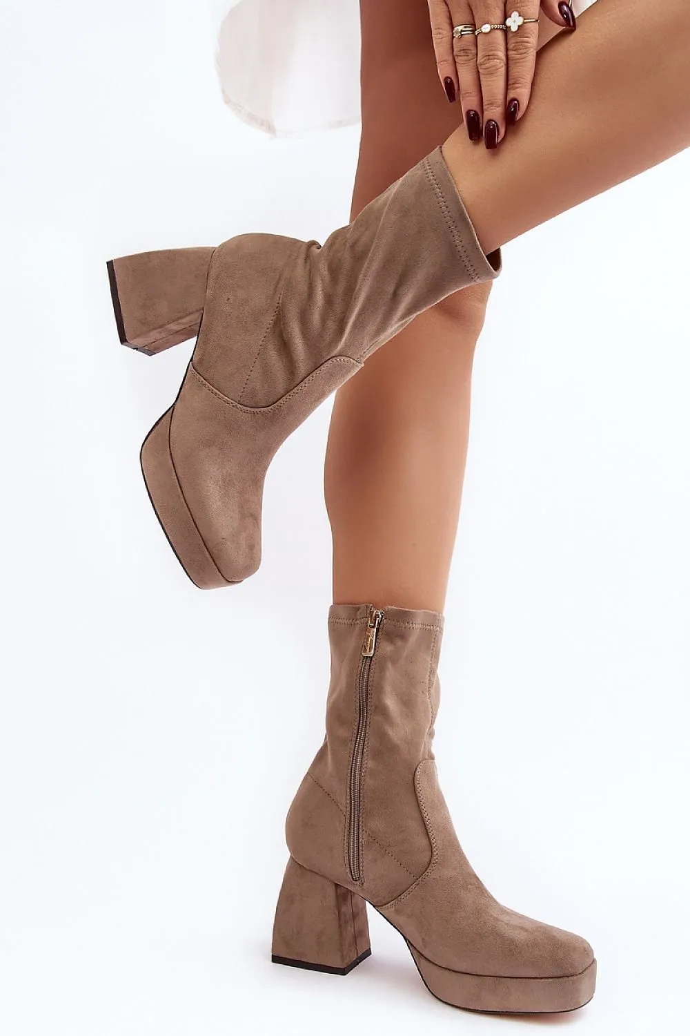 Heel boots