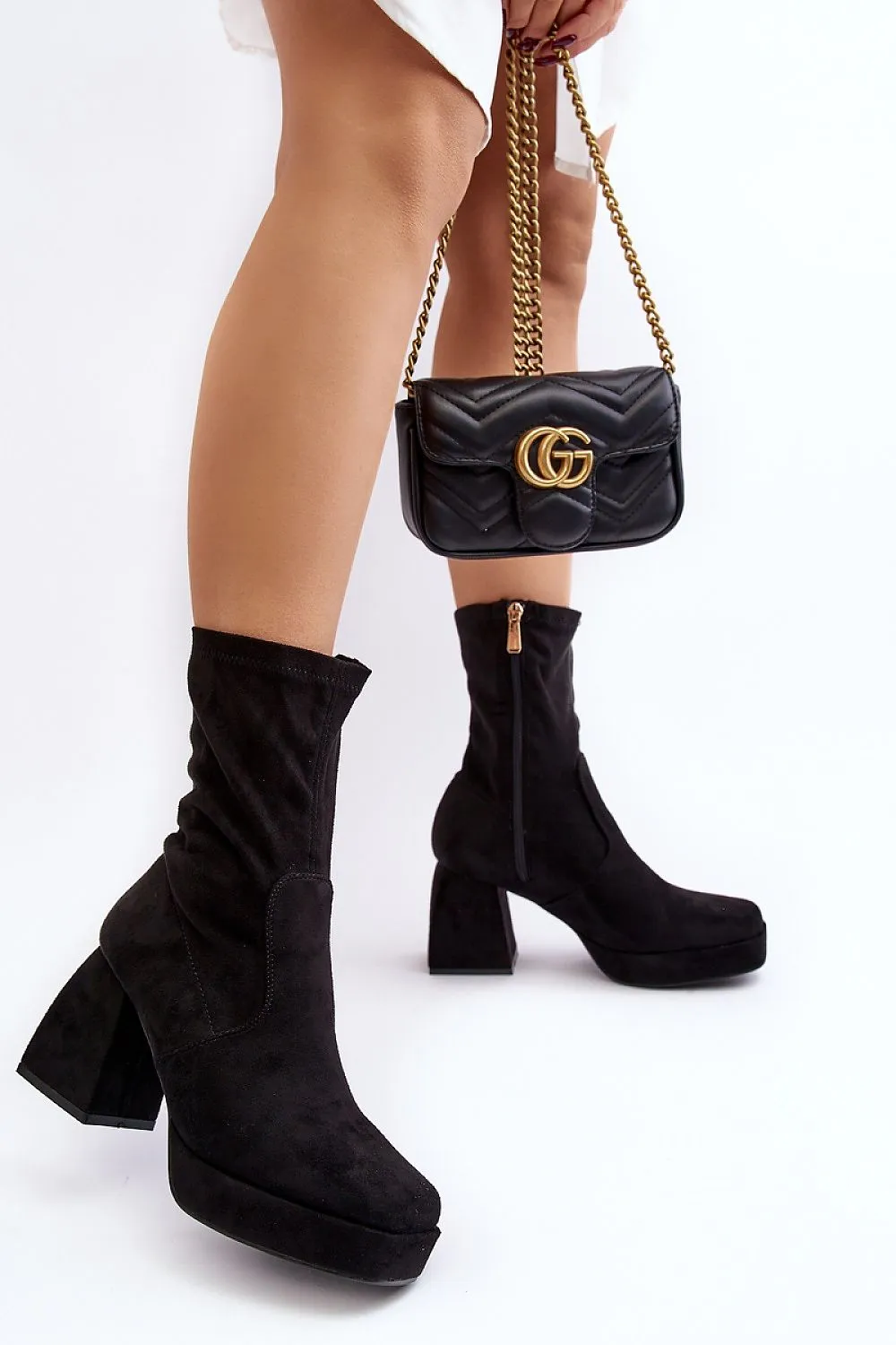 Heel boots