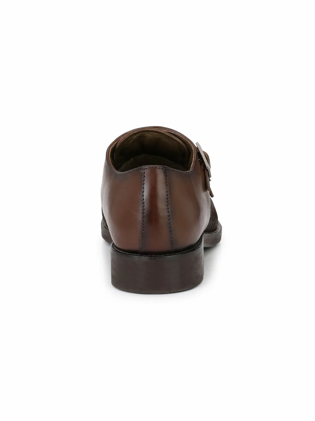 Hitz Brown Double monk Luxure Shoes