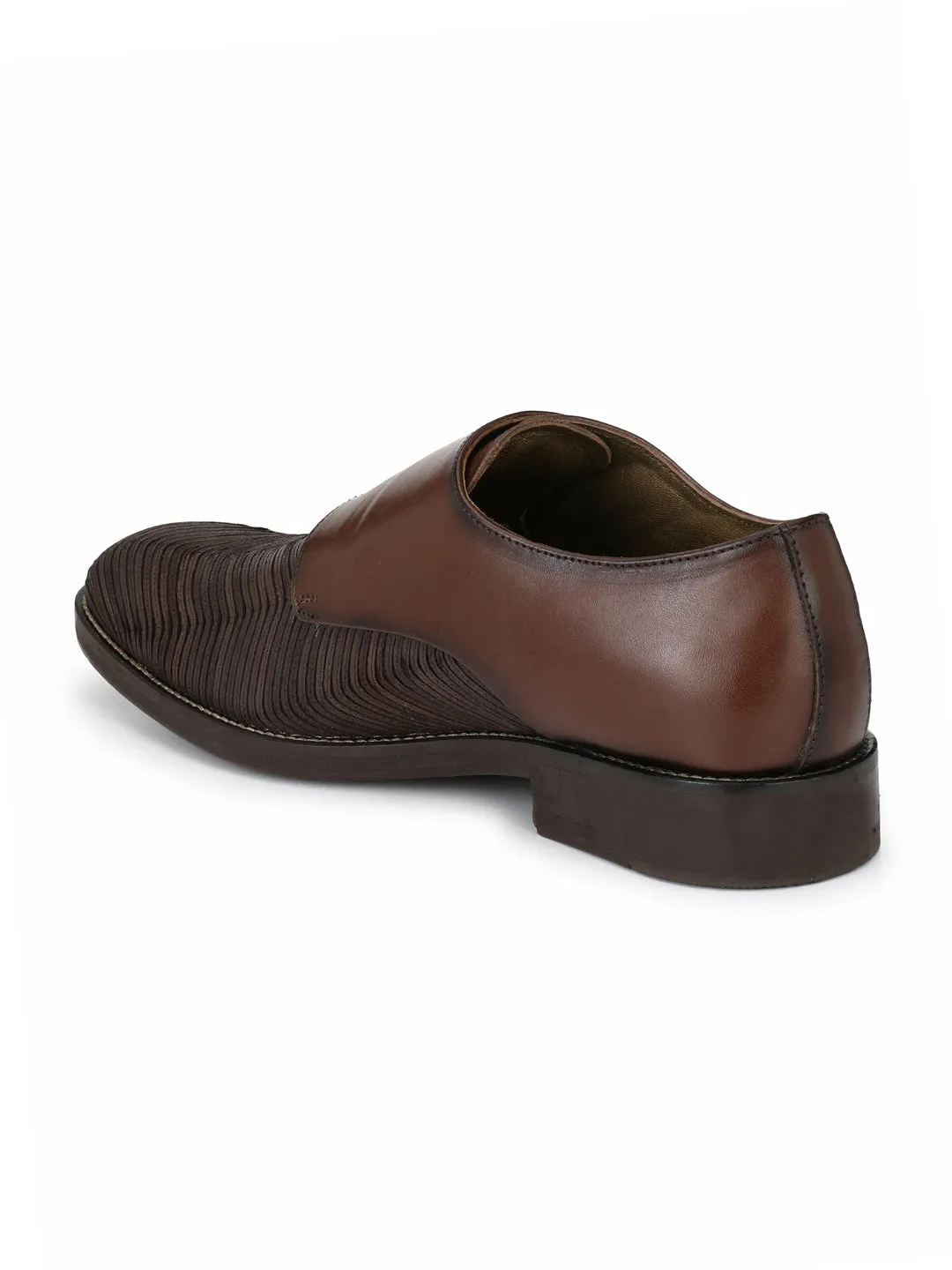 Hitz Brown Double monk Luxure Shoes