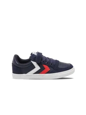 Hummel Slimmer Peacoat Stadil Leather low Trainers