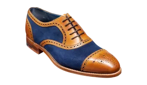 Hursley - Cedar Calf / Navy Suede