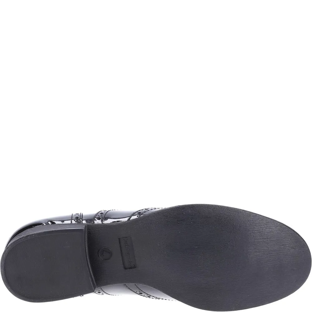 Hush Puppies Kada Patent Senior School Shoes