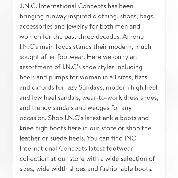 INC Karmenn Over The Knee Boots In Cognac Brown Size 6.5