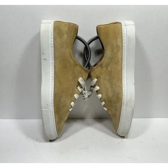 Jacques Soloviere Herve Beige Suede Men’s Size 8 / 41 Athletic Shoes Sneakers