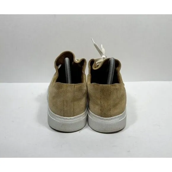 Jacques Soloviere Herve Beige Suede Men’s Size 8 / 41 Athletic Shoes Sneakers