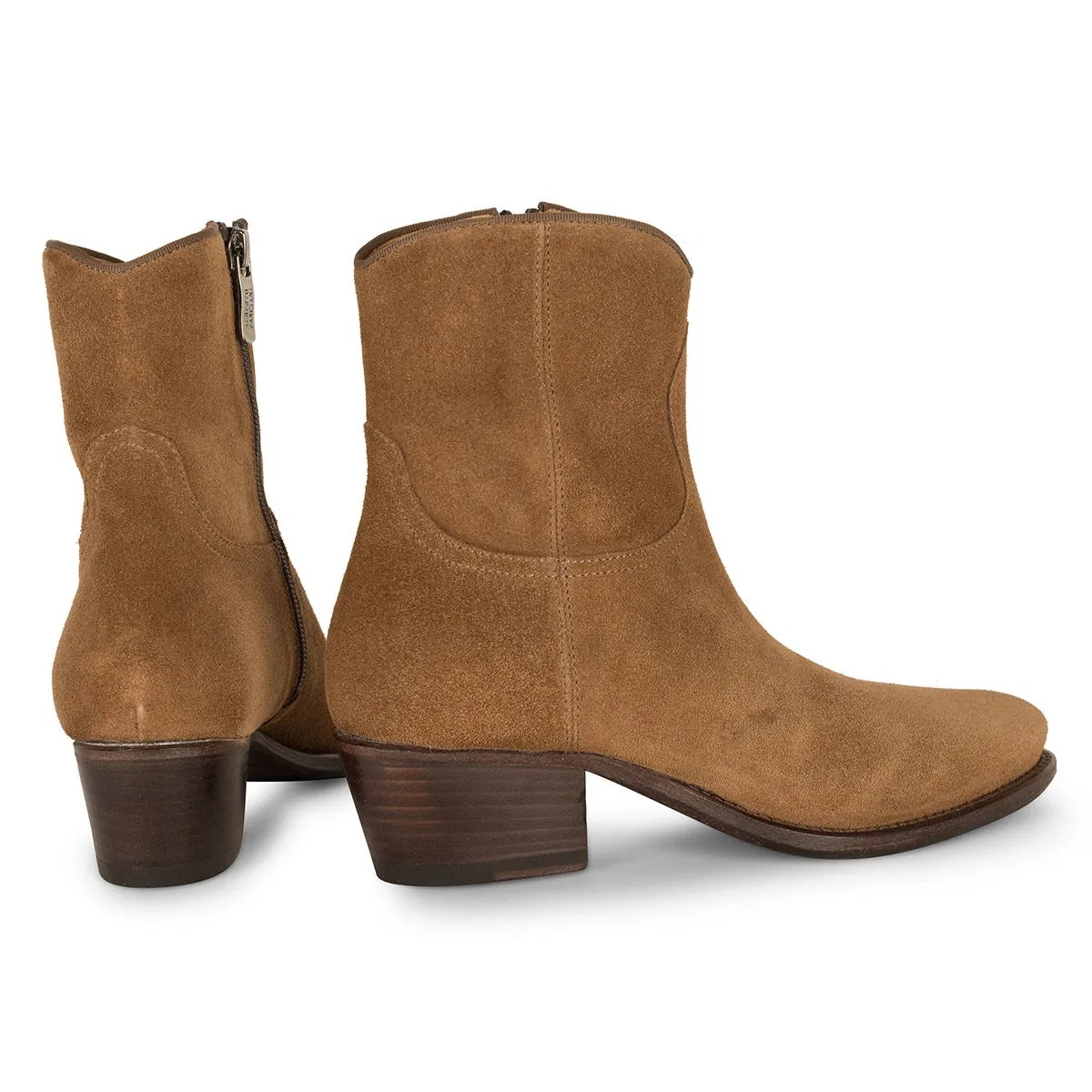 JANET 92035<br>Texan boots in suede