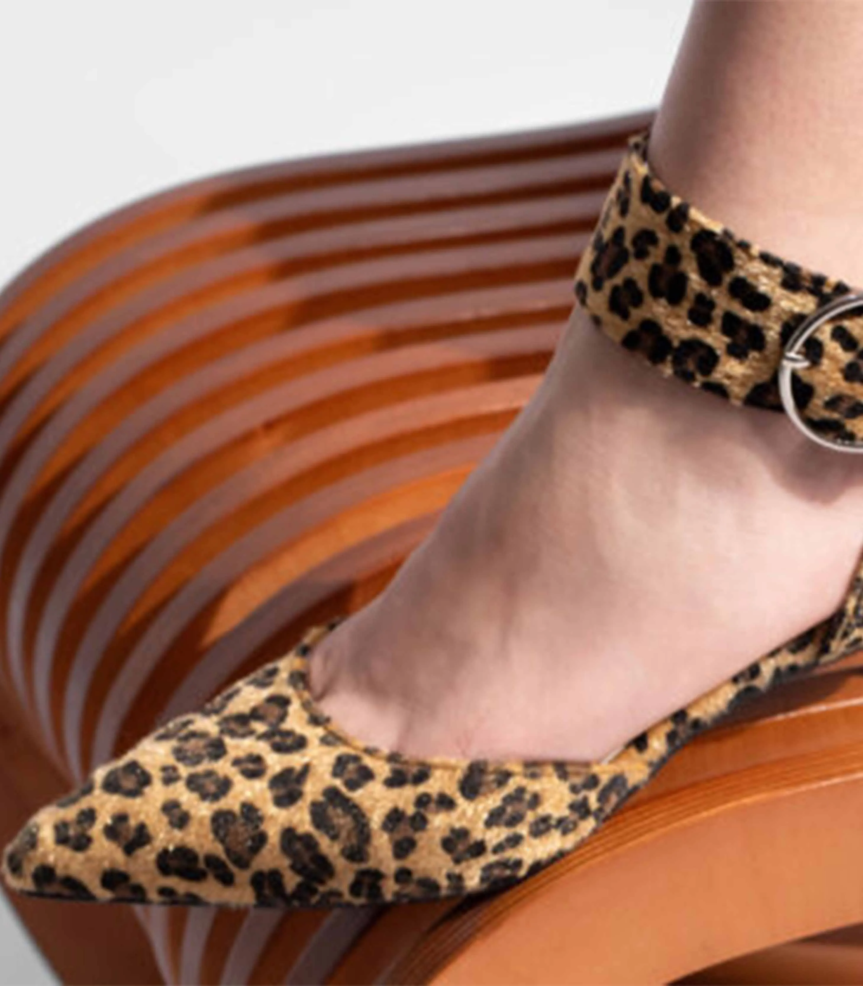Jayda Shoes - Buckled Kitty Pumps