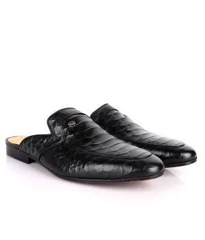 John Foster Croc Mule | Black