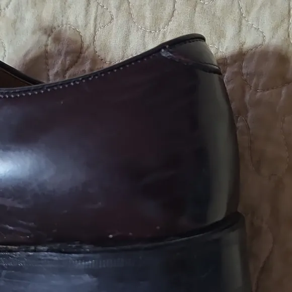 JOHNSTON &amp; MURPHY Melton Dress Oxford Cap Toe Shoes Size 8.5 D