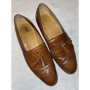Johnston &amp; Murphy Optima Men’s Dress Shoes Size 10.5 D Brown Leather Business