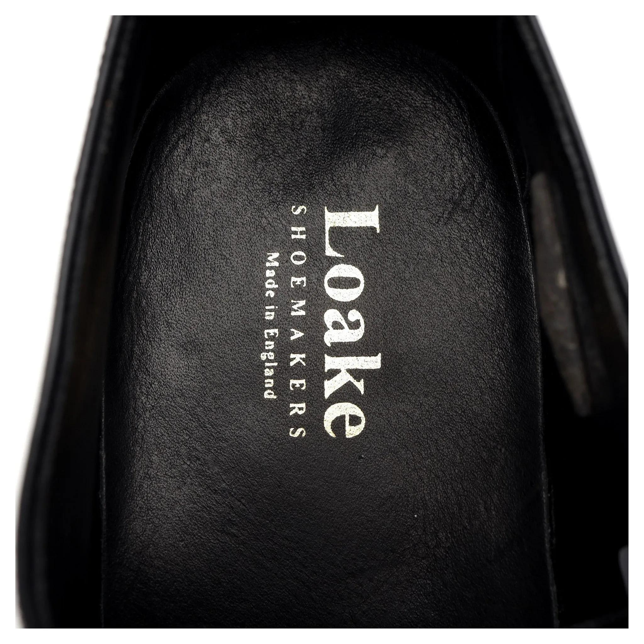 'Jones' Black Leather Oxford Brogue UK 10 F