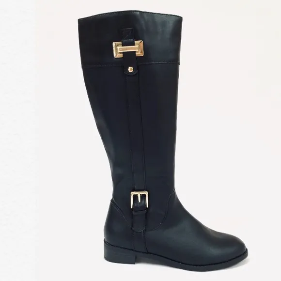 Karen Scott Delliee Black Riding Boots