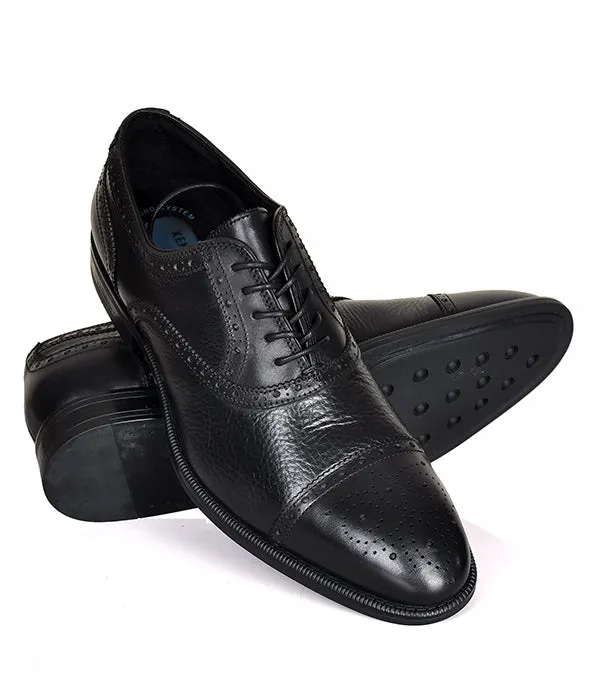Kenneth Cole Brogues Oxford Lace-up Shoe-Black