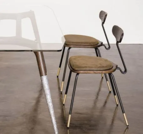 Kink Leather Dining Chair - District Eight