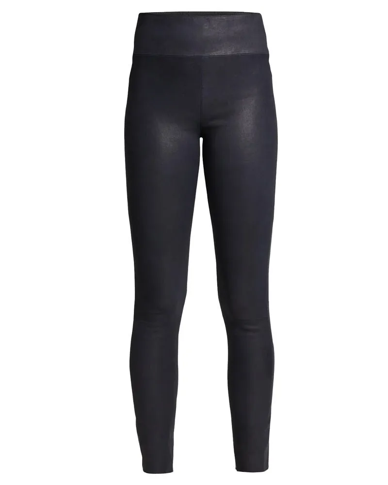 Leather Ankle Legging