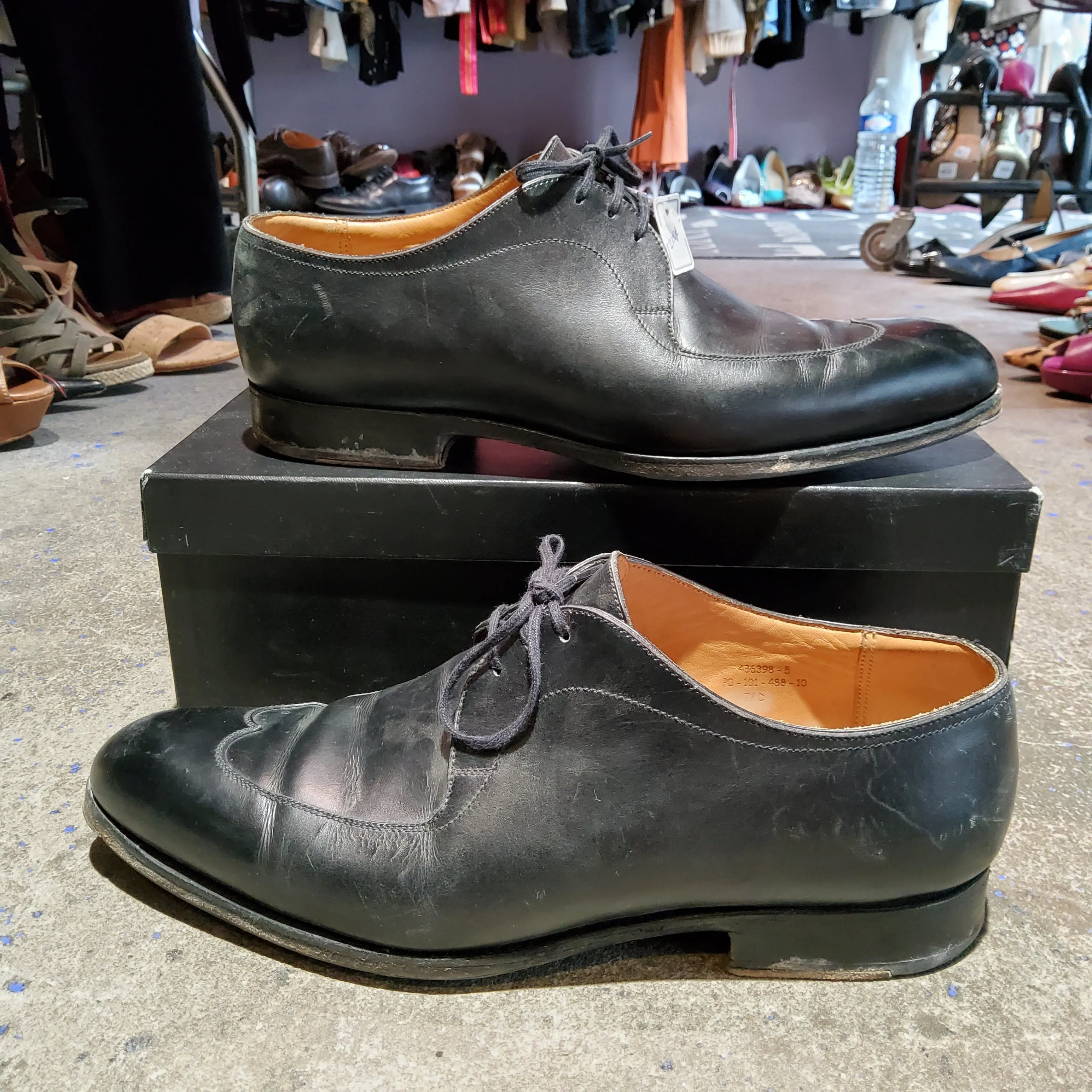 Leather Derby Shoes