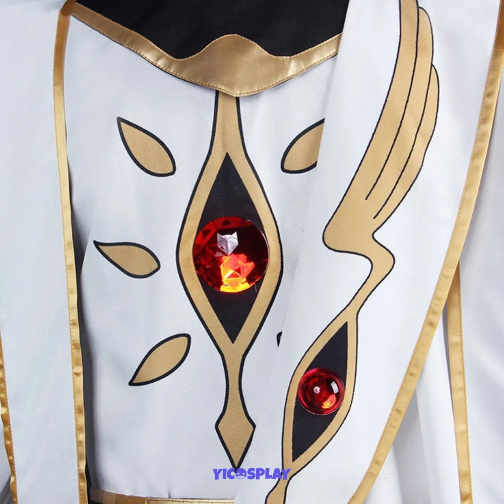 Lelouch Lamperouge White Cosplay Costume