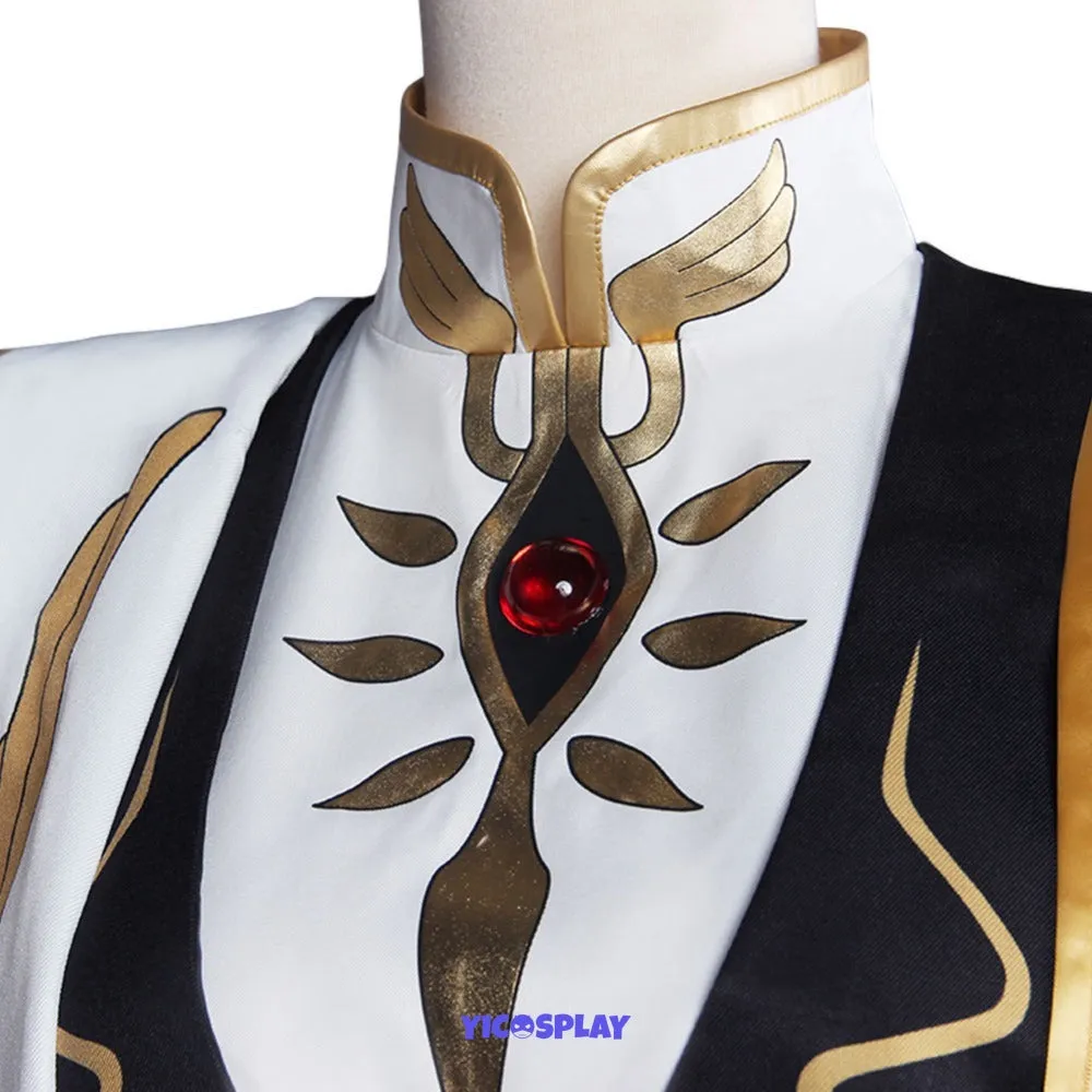 Lelouch Lamperouge White Cosplay Costume