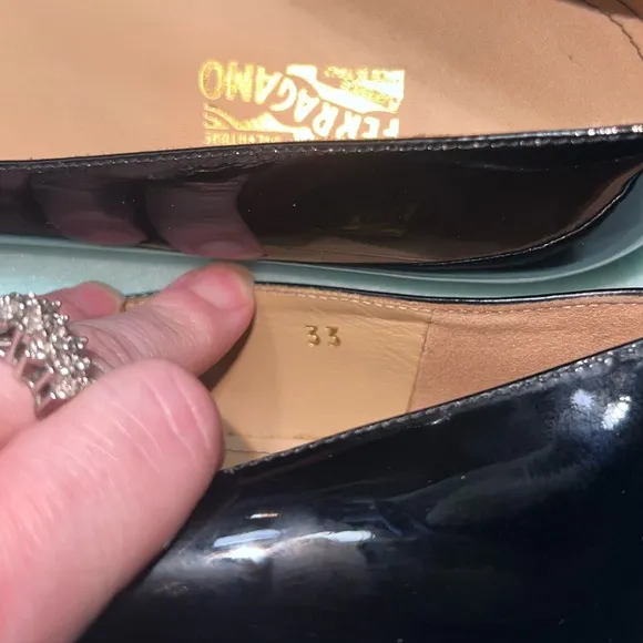 Like New Girls Ferragamo Varina Mini