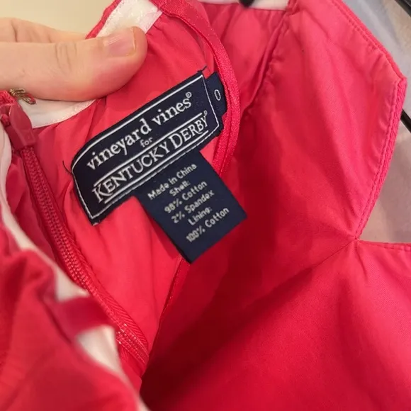 Limited edition Kentucky Derby vineyard vines tube dress size 0