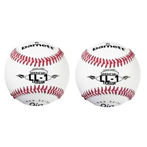 LL-1 Match and practice baseballs, Size 9", White, 2 pieces