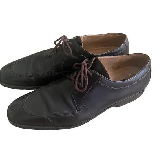 Lloyd Classics Germany Brown Leather Dress Shoes Mens 10