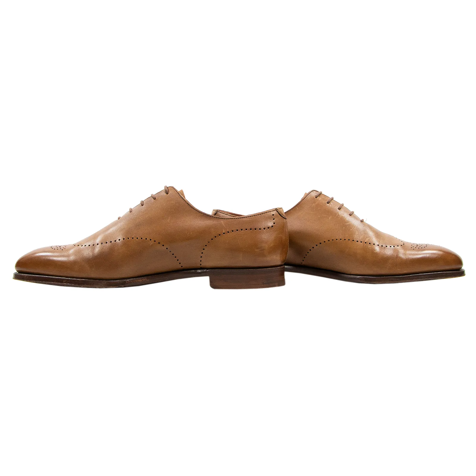 LNIB Crockett & Jones Grenville Antique Calf Leather Oxford Shoes 9.5EU/10.5US