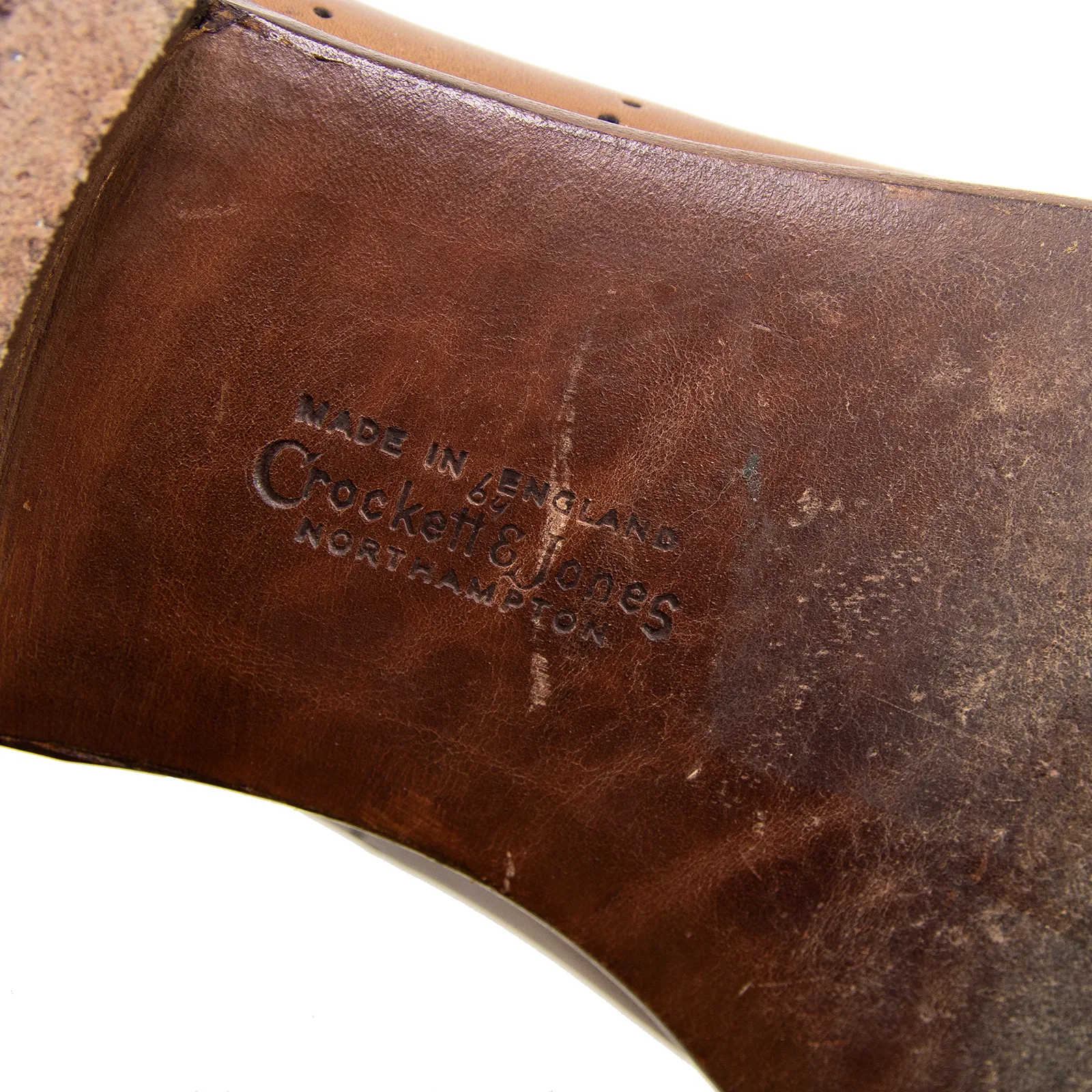 LNIB Crockett & Jones Grenville Antique Calf Leather Oxford Shoes 9.5EU/10.5US