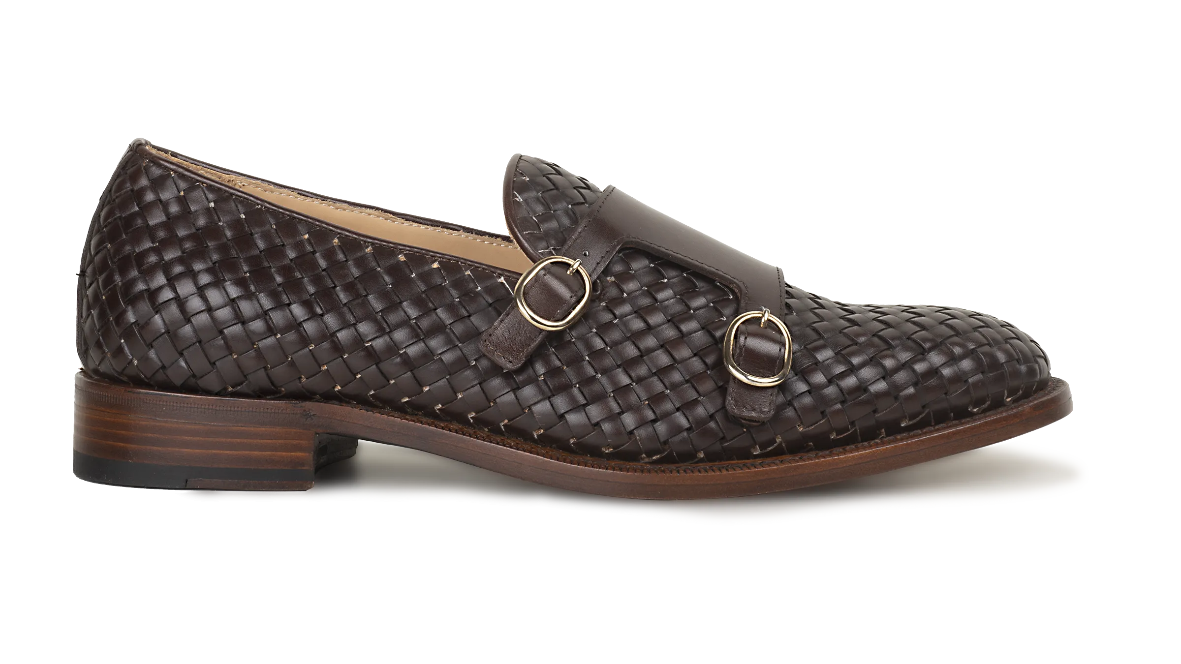 Loafer 02 - Double monk - Goodyear welted - Dark brown