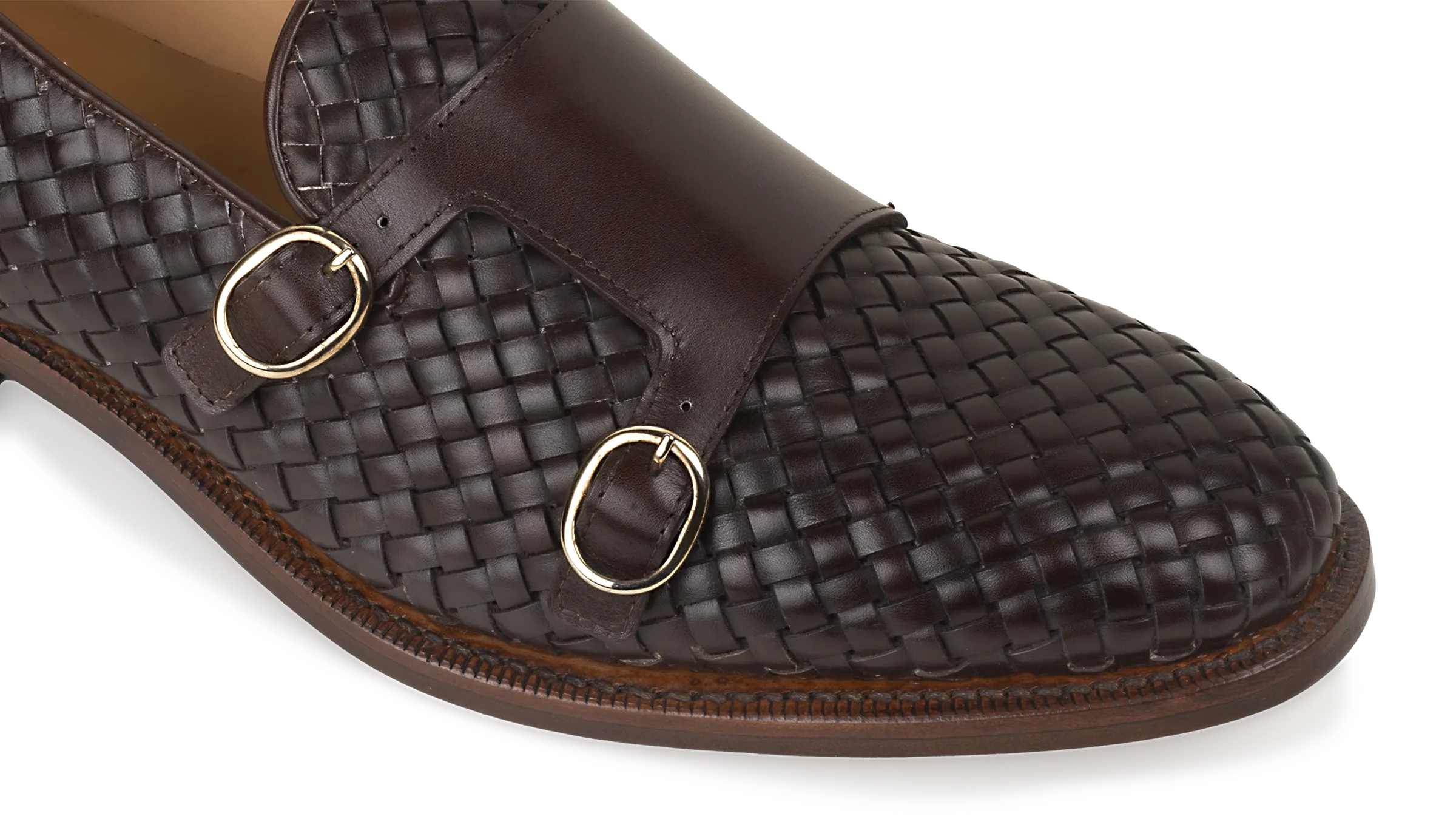 Loafer 02 - Double monk - Goodyear welted - Dark brown
