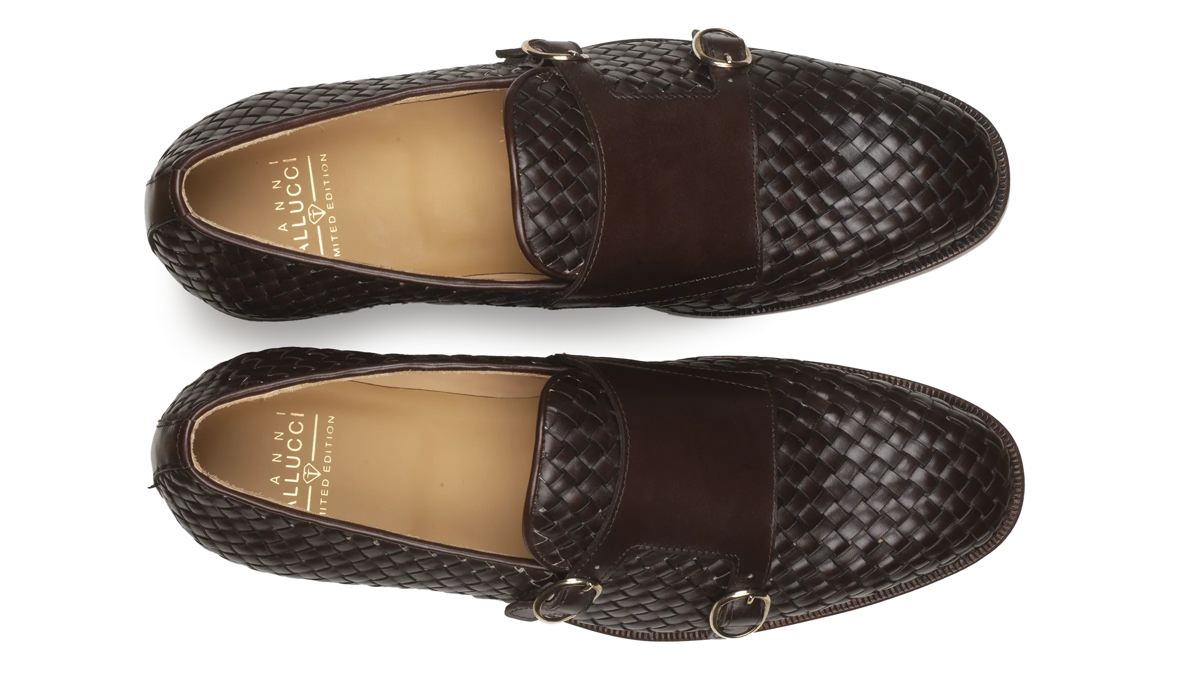 Loafer 02 - Double monk - Goodyear welted - Dark brown