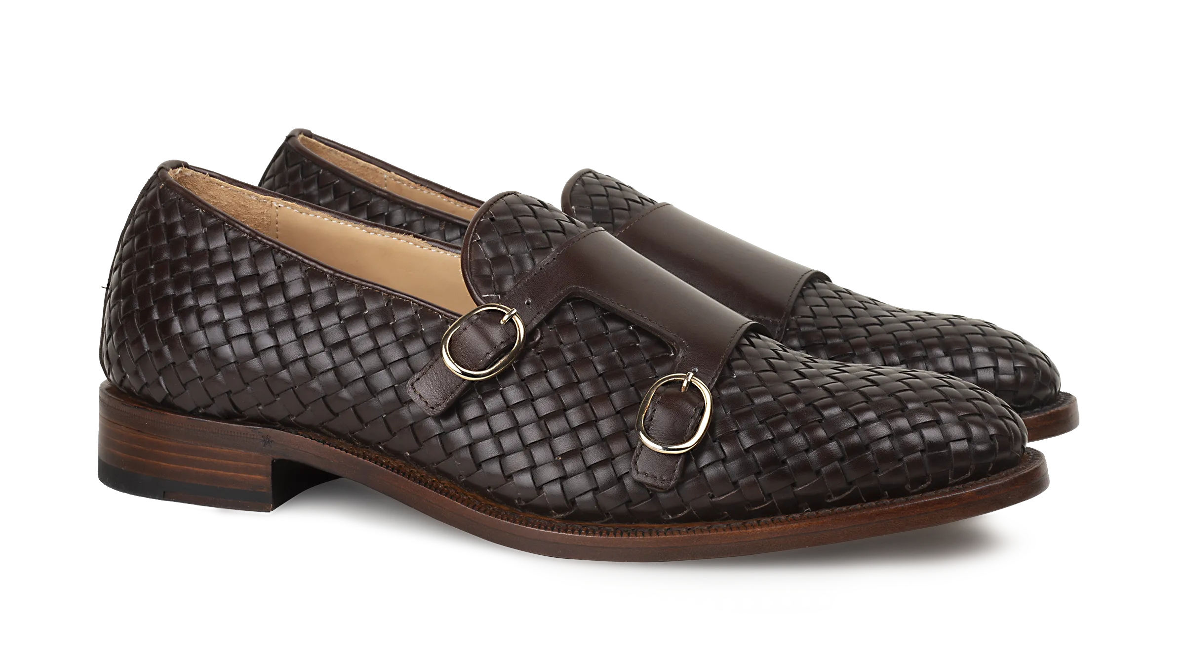 Loafer 02 - Double monk - Goodyear welted - Dark brown