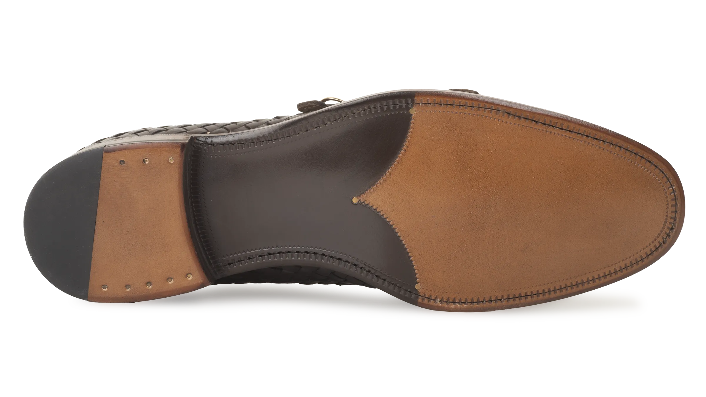 Loafer 02 - Double monk - Goodyear welted - Dark brown