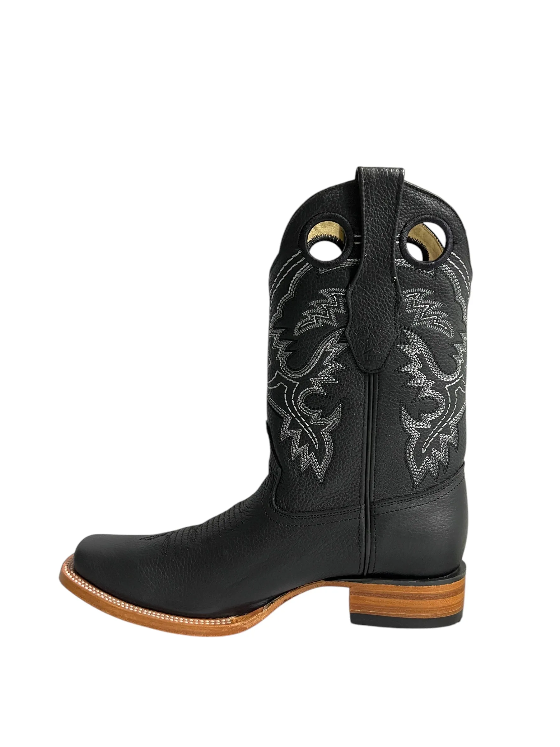 Los Altos Rodeo Toe Grisly Black - 8122705