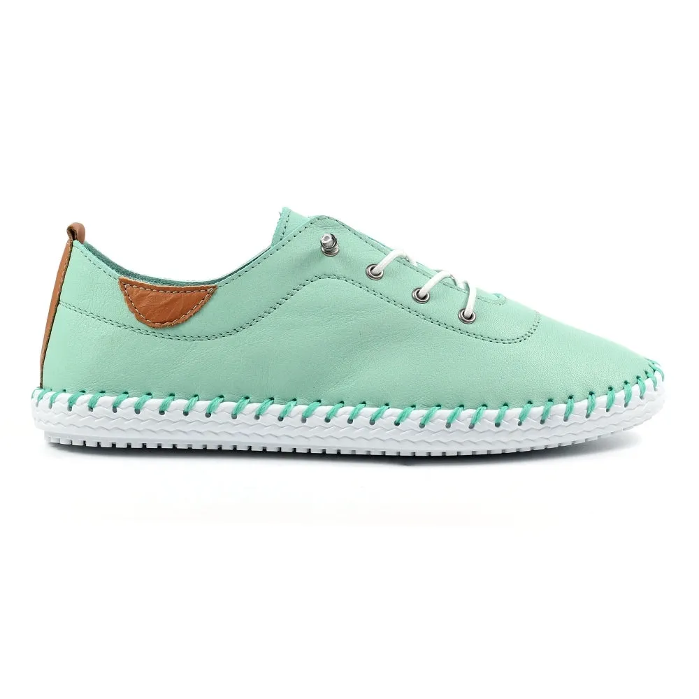 Lunar St Ives Mint Plimsoll