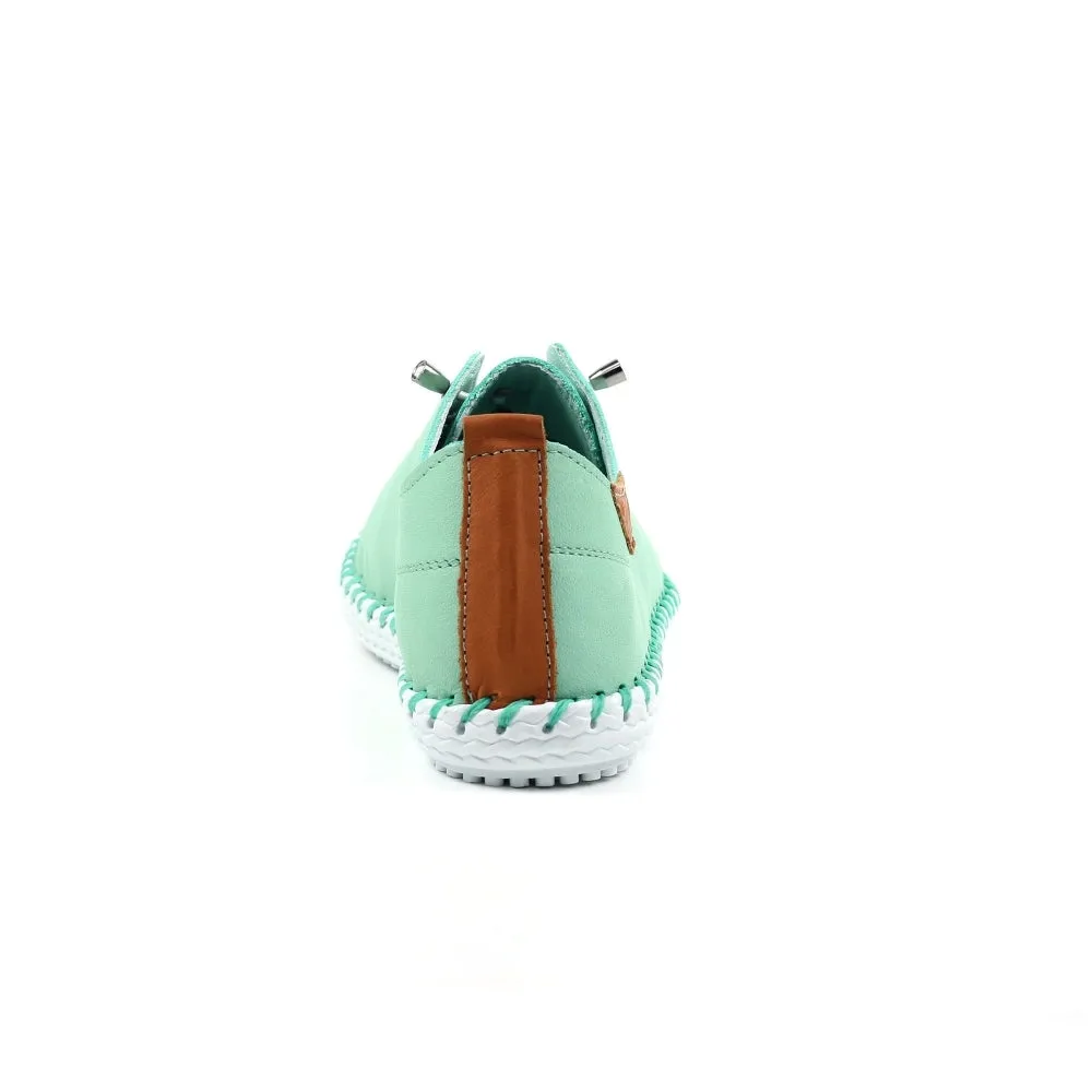 Lunar St Ives Mint Plimsoll