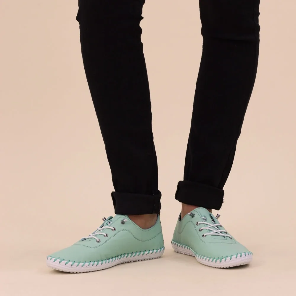 Lunar St Ives Mint Plimsoll