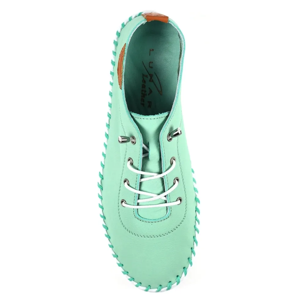 Lunar St Ives Mint Plimsoll