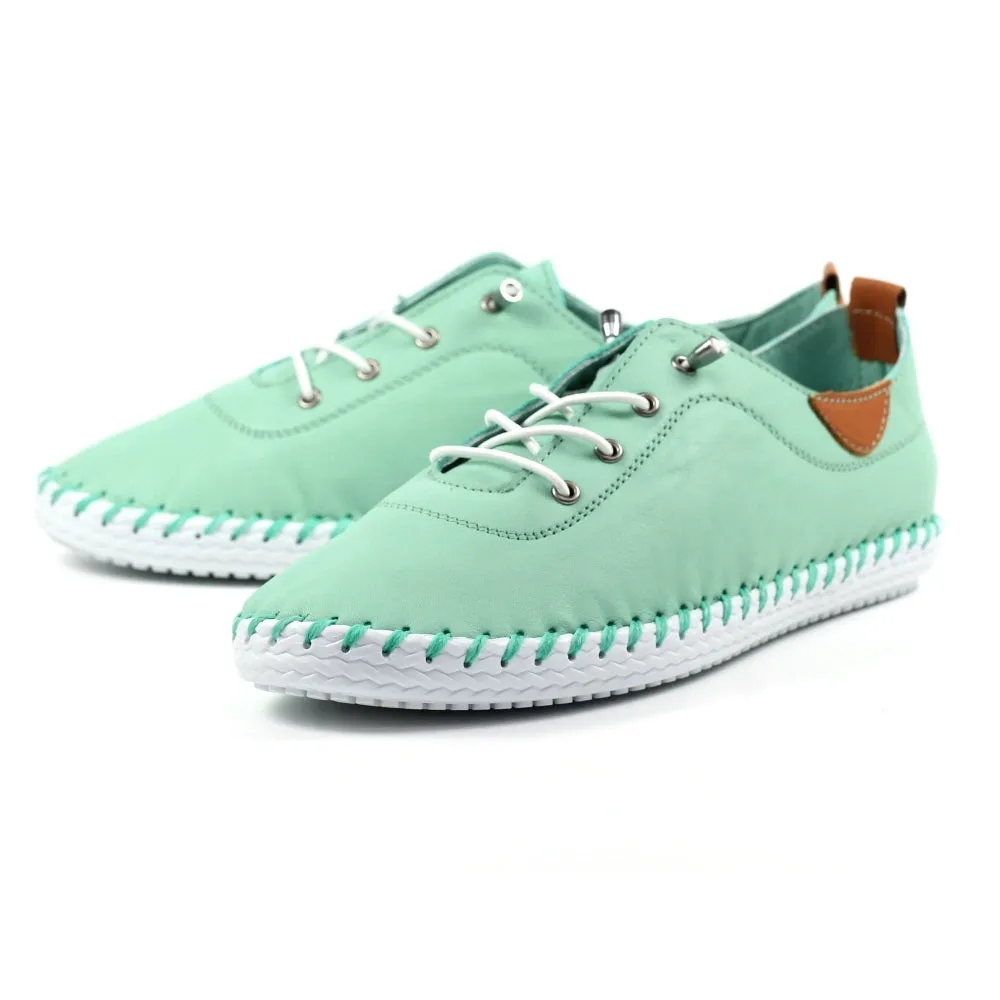 Lunar St Ives Mint Plimsoll