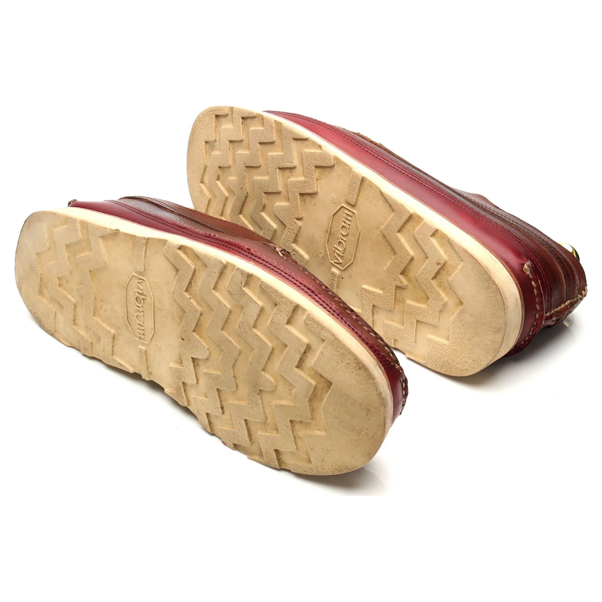 'Maine Guide' Brown Grain Leather Derby UK 7.5 US 8.5 E