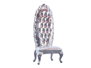 MALDIVES THRONE CHAIR - PLATINUM