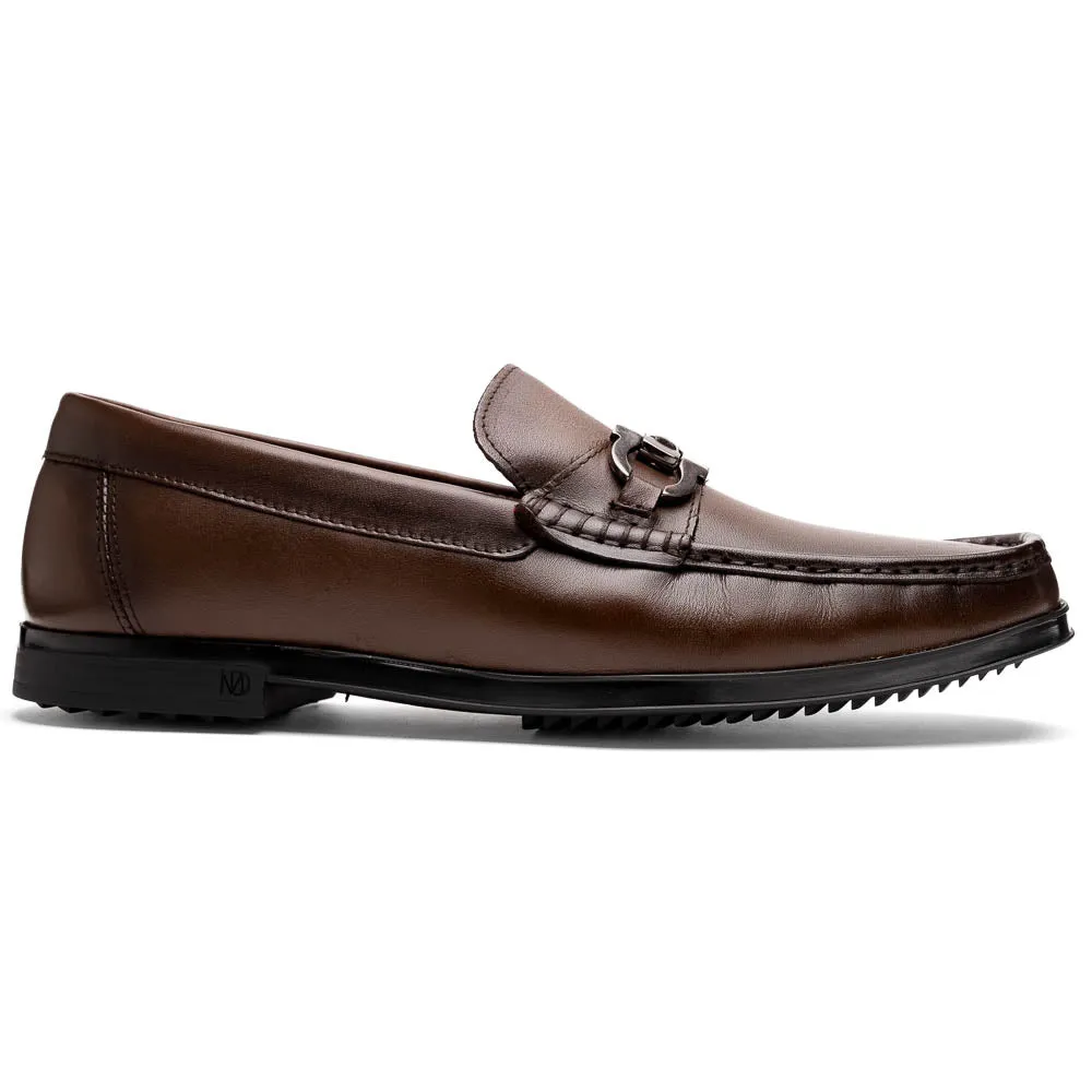 Marco Di Milano Atrani in Brown Calf Leather Loafers
