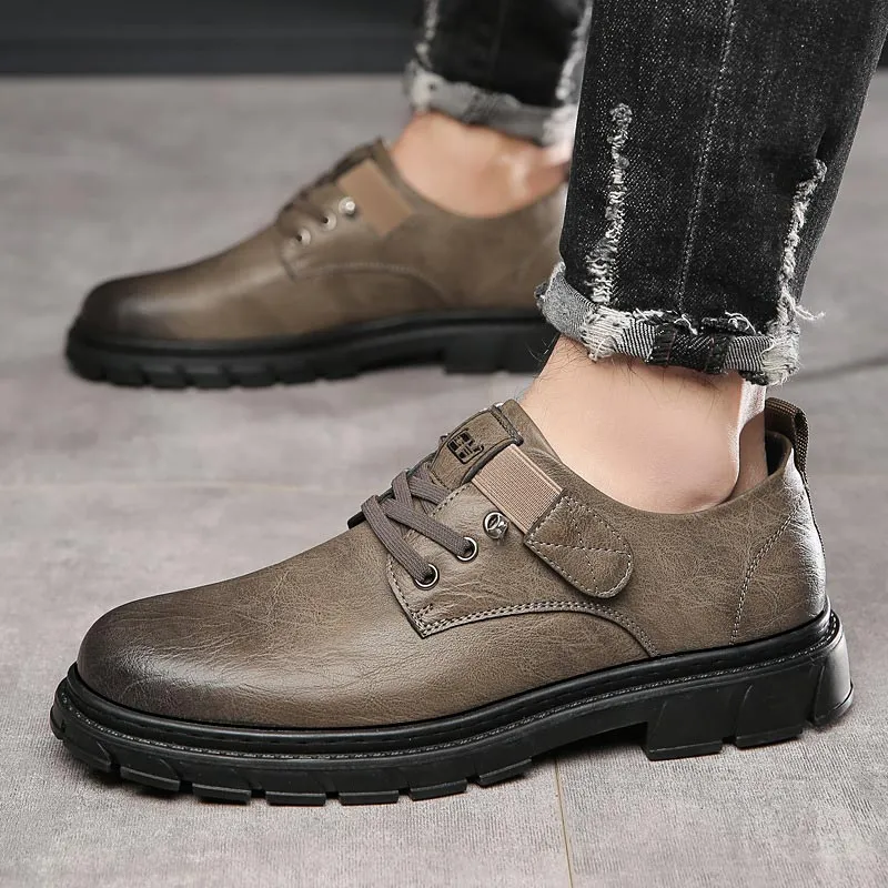 🔥🔥Men’s Vintage Cargo Leather Shoes🔥🔥